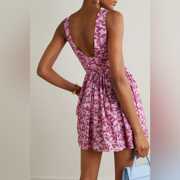 MATTEAU Floralprint Cottonpoplin Mini Dress - Picture 2 of 10